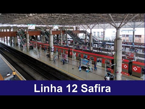 CPTM - Linha 12 Safira - Calmon Viana / Brás