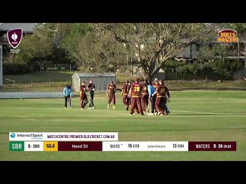 Bulls Masters First Grade Cricket - One Day QF- South Brisbane v Ipswich / Logan