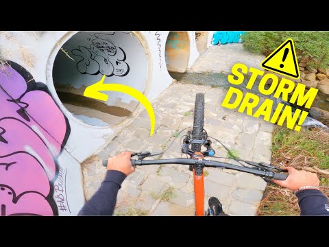 Riding INSANE street spots on my Marin Rift Zone 1!