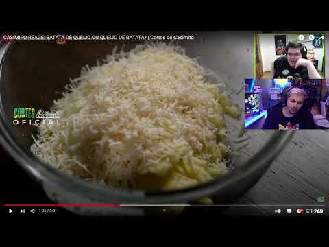 LOUD GABE REAGINDO, A CASIMIRO REAGINDO A BATATA DE QUEIJO CASEIRA!!
