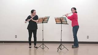 Download lagu 【簡単なフルートデュオ】愛の挨拶より／エルガー作曲     Salut D'amour op.12／E.Elgar mp3