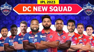 IPL 2023 - Delhi Capitals Full Squad | DC Probable Squad For IPL 2023 | dc 2023 squad