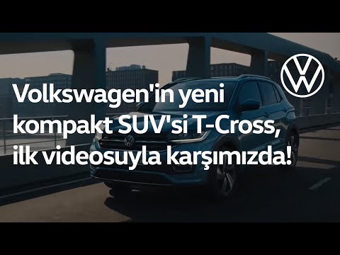 Volkswagen'in yeni kompakt SUV'si T-Cross
