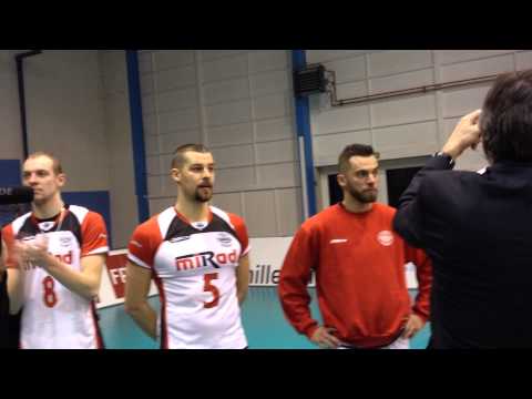 SP 2015 - volejbal: Dekorácia strieborného tímu - VK MIRAD PU Prešov