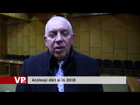 Aceleași dări și în 2018