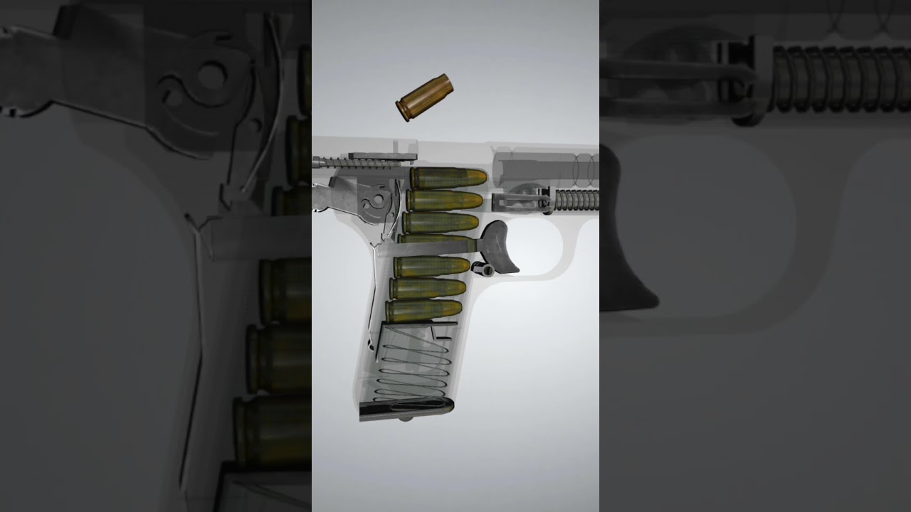 Tokarev TT pistol mechanism