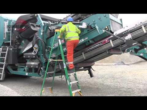 Trakpactor 320SR Impact Crusher | Granite