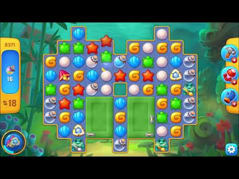 Fishdom Level 8371 walkthrough #fishdom #gaming