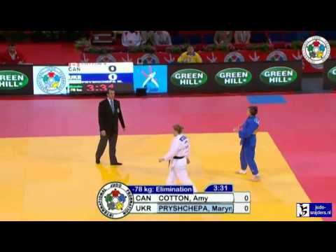 Amy Cotton (CAN) - Maryna Pryshchepa (UKR) [-78kg]