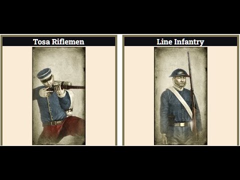 Total War: SHOGUN 2 - Fall of the Samurai 1vs1: Tosa Riflemen vs Line Infantry
