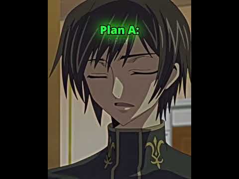 Lelouch and Suzaku - Plan A vs Plan B | My Ordinary Life | Code Geass edit #shorts