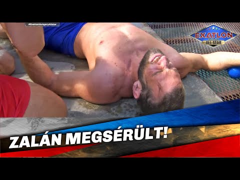 Zalán megsérült! | Exatlon Hungary All Star | 4. Évad | 4. Adás