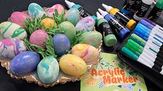 Acrylic Marker You Can Refill! Easter Craft PLUS Instructions on Refilling Ohuhu Acrylic Markers!