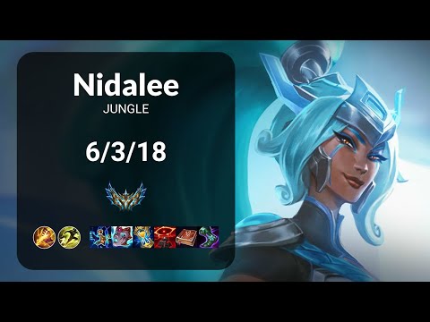 Nidalee vs Diana JUNGLE - KR CHALLENGER Patch 15.2