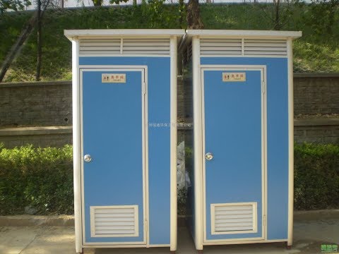 Installation of portable toilets