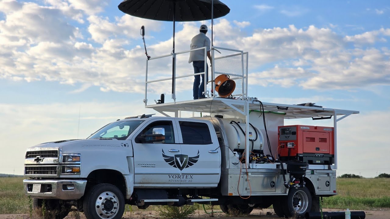 Introducing the Vortex Rover- Spray Drone Flatbed Skid