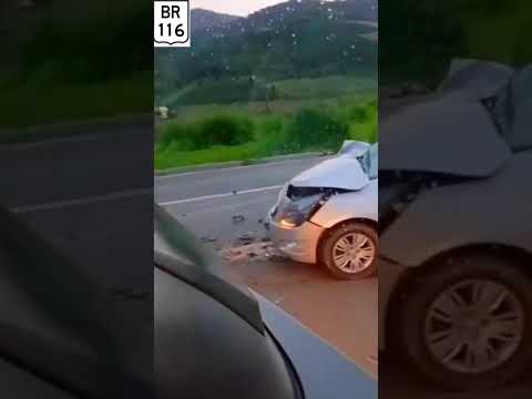 Acidente na BR 116 em Manhuaçu MG.