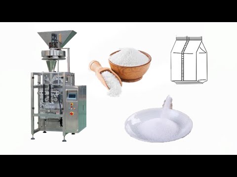 automatic salt pouch packaging machine | granule packing machine（volumetric cup）