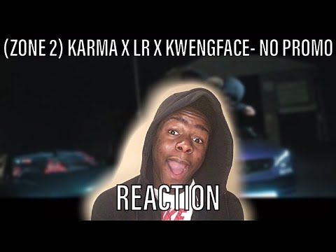 (Zone 2) Karma X LR X Kwengface - No Promo (Music Video) #TheFirstDrill | Pressplay [REACTION]