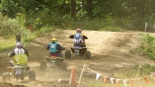 preview picture of video '2013 Amherst Meadowlarks Motorcycle Club MX Racing 3 Wheeler Moto 2 September  22'