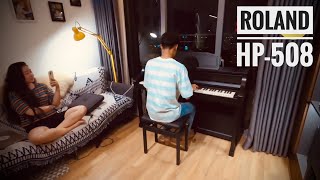 Video thumbnail for Giao đàn Roland HP508 đến cho bạn Quỳnh xinh đẹp by PianoFingers