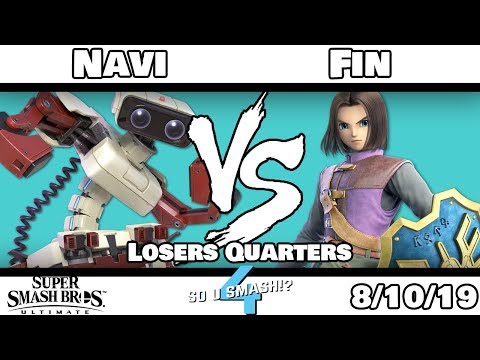 So U Smash!? 4 - Navi (ROB) VS. Fin (Hero) - Losers Quarters - Smash Ultimate