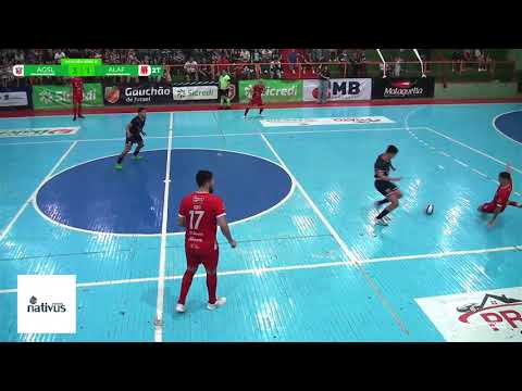 AGSL 6 X 1 ALAF - GOLS - GAUCHÃO DE FUTSAL SERIE B DE 2025