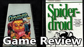 Amidar & Spiderdroid Atari 2600 Review - The No Swear Gamer Ep 463