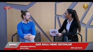 QR Menü | QAR Akıllı Menü Sistemleri - TV8 Şehrin Nabzı Programı