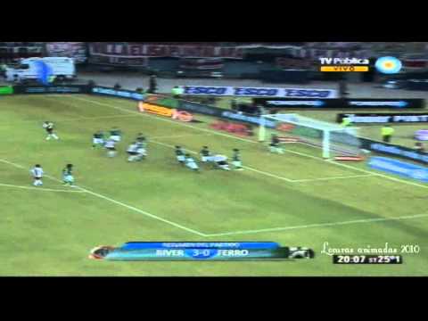 Los  3 goles de River  contra Ferro...( 31.03.2012)