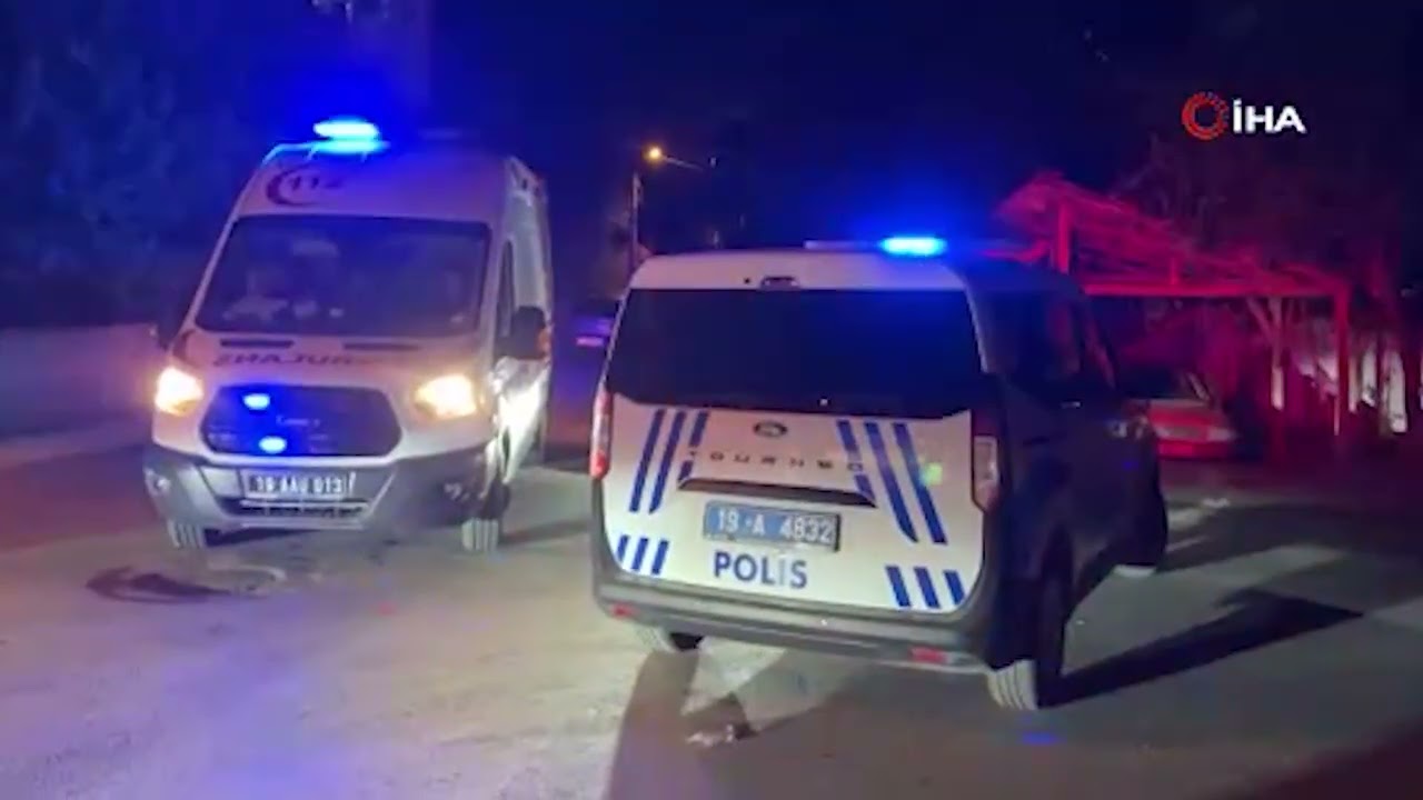 Çorum'da babasının evine tüfekle ateş açtı