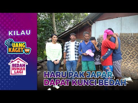 Haru Keluarga Pak Japar Ketika Dapat Kunci Bedah - Kilau Uang Kaget & Bedah Rumah Lagi