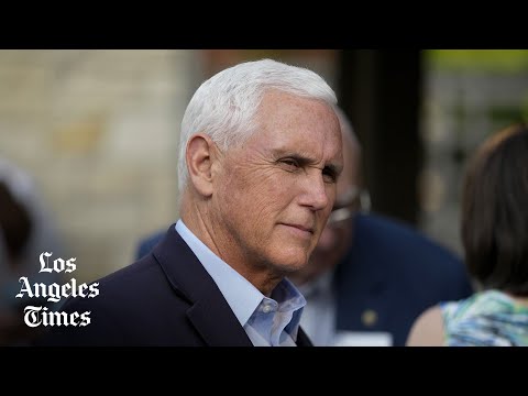 Former Vice President Mike Pence launches 2024 presidential bid