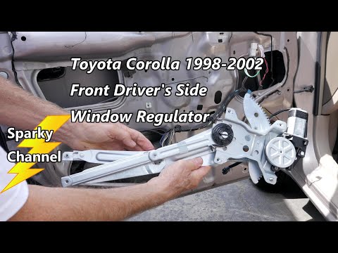 Toyota Corolla 1998-2002 Window Regulator Installation