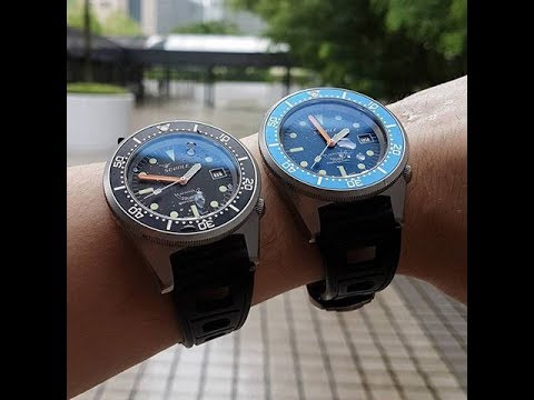 Hands On: The new Squale 50 Atmos Blue Opaco on Tropic Rubber