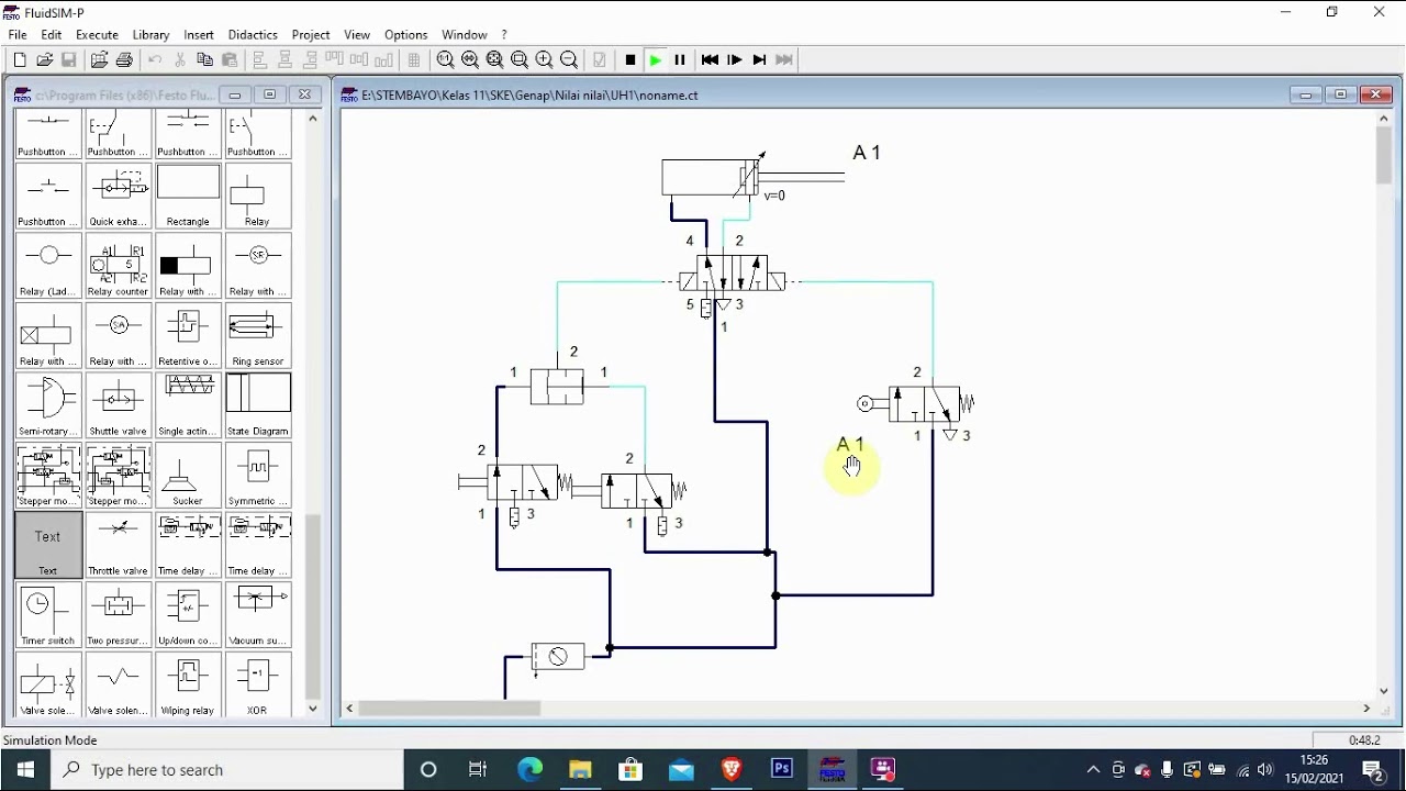 Pembahasan Latihan Soal Pneumatik 1
