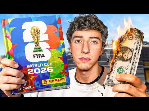 I Completed the World Cup Sticker Album Without Any Money