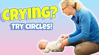 How Do I Stop My Baby From Crying? Try These Gentle Leg Circles 👶🏻 | Pediatric Physical Therapy #22
