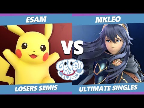 GOML 2019 SSBU - PG | Esam (Pikachu) Vs. FOX | MkLeo (Lucina) Smash Ultimate Tournament Losers Semis
