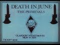 Death In June-Sons Of Europe (Live 11-14-1983)
