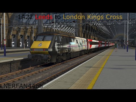 TS2022 ECML LDS YRK Merge 1A22 Leeds to London Kings Cross APEP 91 LNER