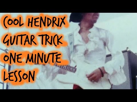 1 minute Cool Chord Trick (Jimi Hendrix Style)