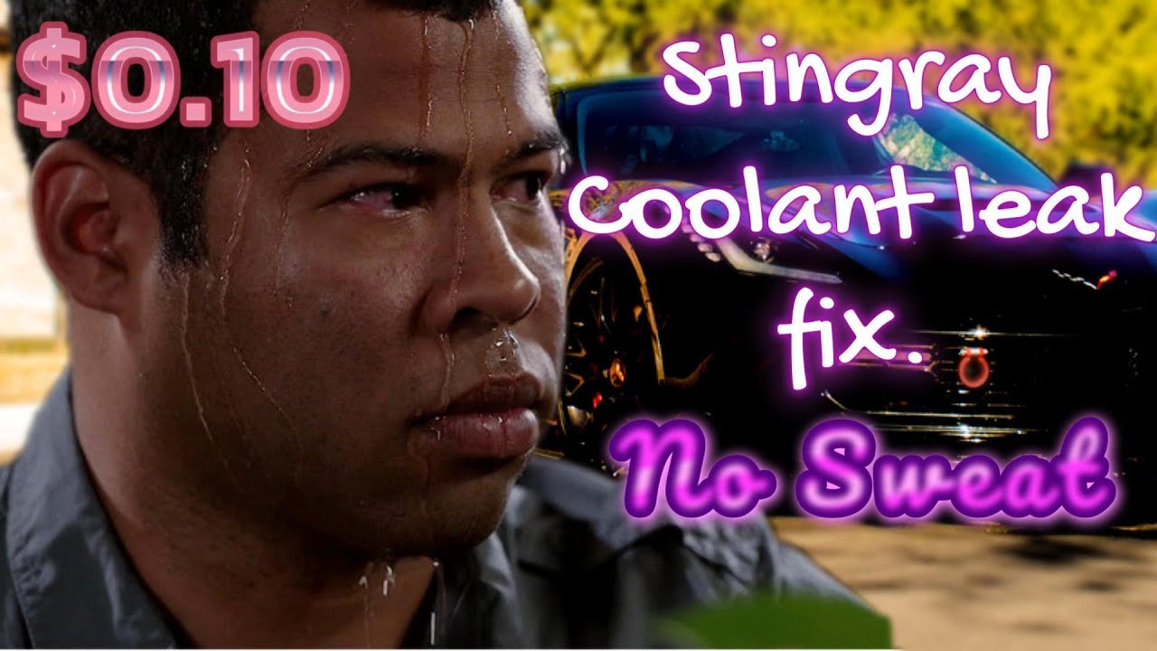 C7 Corvette Coolant Leak Fix! Under .10 cents. Seriously.