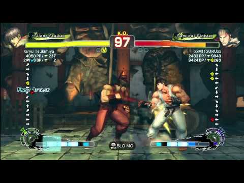 SSF4AE Ver. 2012 XBL - Kiryu Tsukimiya (GUY) vs. xxMITSURUxx (RY)