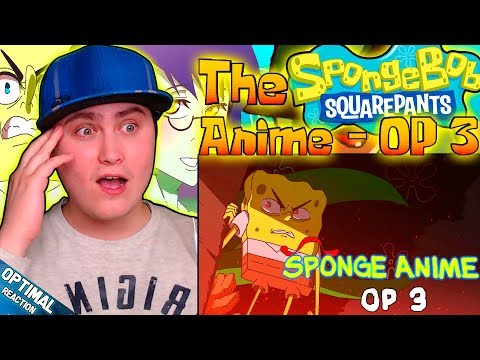 The SpongeBob SquarePants Anime - OP 3 (Original Animation) | Reaction | The Beast