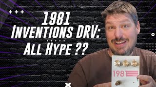 Video thumbnail for 1981 Inventions DRV Distortion Pedal: Demo and Review. Does it live up to the hype? by Palen Music Center