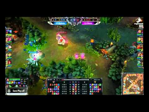 KT Bullets vs CJ Blaze - Korea Qualifier D1G1