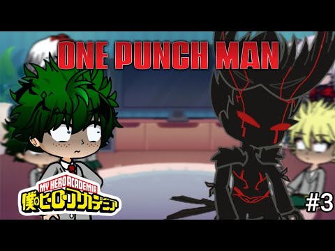 |Mha reaction to Garou| Part 3 (onepunchman) "gacha life" 🇷🇺🇺🇸