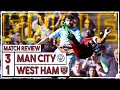 Man City 3-1 West Ham highlights  | Kudus scores overhead kick! | City win Premier League title