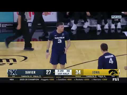 HIGHLIGHTS | Men's Basketball at Iowa